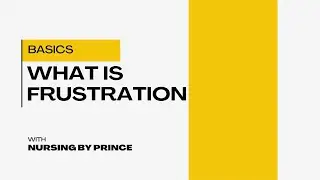 What is frustration || #nursing #regency #nursingeducation #bscnursing #psychology