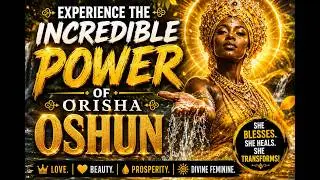 Experience the INCREDIBLE POWER of Orisha Oshun!