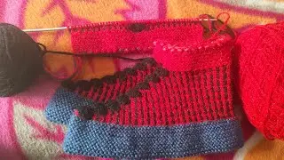 Ladies socks banana sikhe (Part-2) #ladiessocks #knit