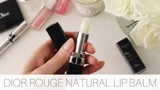 Dior Lip Balm | DIOR ROUGE SATIN LIP BALM review | Dior natural lip balm