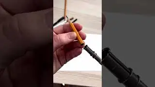 How to Extend Pencil's Life. Pencils Extender Holder. #shortvideo #shorts