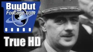 HD Historic Stock Footage WWII - THE PARIS STORY | LIBERATION