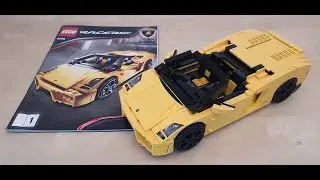 LEGO Lamborghini Gallardo LP 560-4 | Speed Build & Review #8169 #LoveBricks