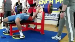 Alberto Botta 185kg Bench Press Campionato Csen Galatone (LE)