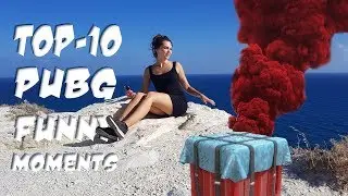 ДЕВУШКИ В PUBG ТОП-10 МОМЕНТОВ СО СТРИМОВ / GIRLS IN PUBG TOP-10 FUNNY MOMENTS