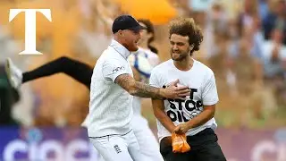 Just Stop Oil protesters disrupt second Ashes Test