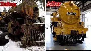 Restoring Process ASMR a Forgotten Rebecca Thomas_Freinds and Which Sank Into The Ice Lake #uk #army