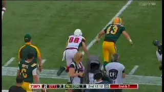 Neil King S #43 Edmonton Eskimos 25Jun2016