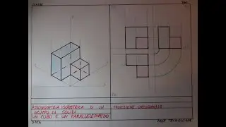 Parte 2 Proiezione ortogonale di un parallelepipedo e un cubo