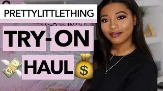 PRETTYLITTLETHING PLT TRY ON CLOTHING HAUL | Lipsticklayna