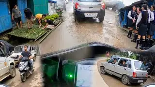 Mokokchung Town Road Condition is Getting Worse. Mokokchung Town To Chuchuyimpang Moto Vlog.
