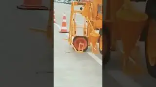 Revolutionizing Road Maintenance: Automated Divider Collection Machine in Action #science #automatic