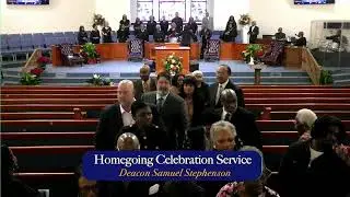 Homegoing Services for Deacon Sammy D.  Stephenson - Friday, January 9, 2026