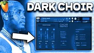 How CUBEATZ Make Their signature DARK Choir Samples For Southside 808 Mafia | FL Studio 21