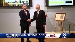 White House envoy meets with Putin as Trump pushes for peace deal