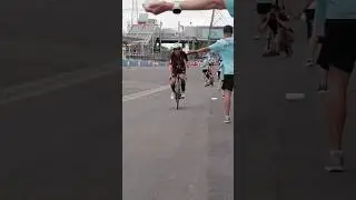 She Was Almost Eliminated for This 🚴🏻&zwj;♀️