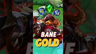 why you need to spam bane gold #mobilelegends #mlbb #shorts