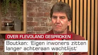 Boutkan: 'Een tent is ook huisvesten!' | Omroep Flevoland