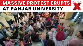 Heavy Police Deployment at Panjab University as Students Protest for Senate Elections | NewsX