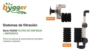 Filtros de esponja Hygger serie HG908