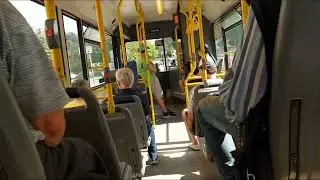 *Air Leak Thrash* Harlequin Travel Transbus Dart On The Route 318 (KU52 YKB)