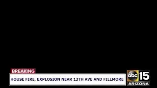 LIVE: BALL OF FIRE! One dead after house fire/explosion in Phoenix