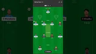 IND W vs Nep W Asia cup today match dream 11 fantasy team ||#shorts