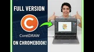 How to use corelDRAW in Chromebook | Tutorial of installing CorelDraw and Inkscape in Chromebook