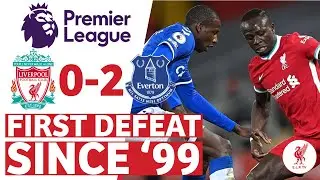 Liverpool 0-2 Everton (first defeat at Anfield since 1999) LFC FAN REACTION