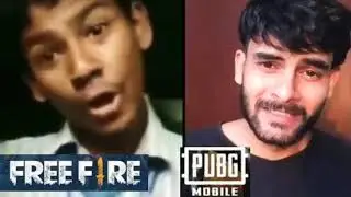 PUBG MOBILE VS FREE FIRE | MAIN AMEER HU X MAIN GAREEB HU | VIRAL MEME VIDEO