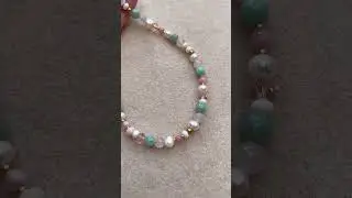 DIY | Pastell Perlen Kette | Watch me craft #diy #craft #schmuck #selbermachen #jewelry