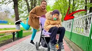 ALBERT BEBELUȘ👶/ MAMA l-a DUS la ȘCOALĂ😲