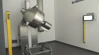 Container blender / Bin blender / Container mixer for pharmaceutical applications.