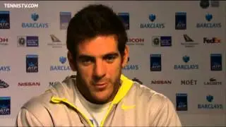 Del Potro Discuses Return To Barclays ATP World Tour Finals