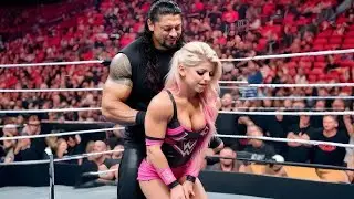 Intergender Match - Roman Reigns vs Alexa Bliss : WWE