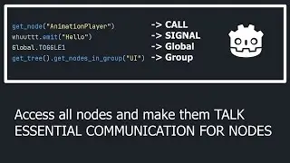 How to target any Node in your project - Godot Beginners Guide