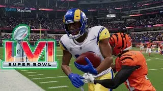 Super Bowl LVI Simulation - Los Angeles Rams vs Cincinnati Bengals - Madden 22 Super Bowl 56