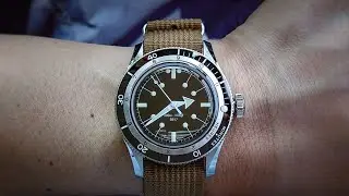 Смотрите, как вы пристегиваетесь?! Эпизод 269 &mdash; Serica 5303 на ремешке НАТО цвета хаки с ребристым узором