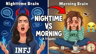 INFJ Nighttime Brain vs. Morning Brain (A Tragedy)