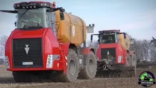 2 Red Manure BULLS  / 2 Holmer Terra Variant 600 mit Zunhammer Aufbau / Case IH 1455 XL / G&uuml;lle 2016
