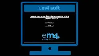 Tutoriel em4 ethernet: How to exchange datas between em4 & em4