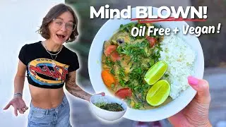 Low Calorie Vegan Thai Curry! (4 Step Weight Loss Framework)