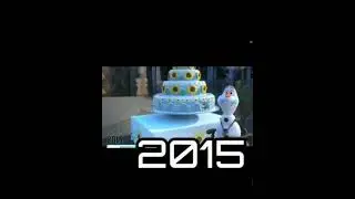 Evolution Of Frozen Part 2 #Shorts #Evolution