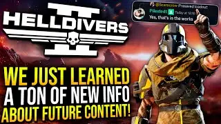 Helldivers 2 Creative Director Just Revealed Future Content Plans!