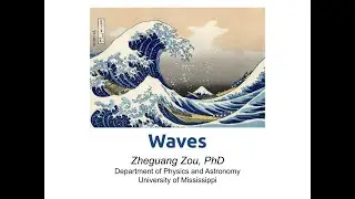 Lecture 24 - Waves (Tsunami & Internal Waves)