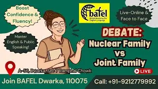Live Debate: Nuclear Family vs Joint Family | BAFEL