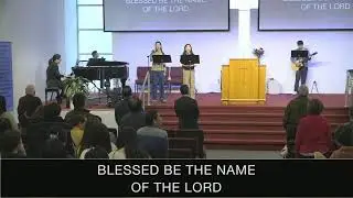 FBCF English Worship Service: January 11, 2026