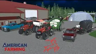 Spreading nitrogen and p&k on my crops | American Farming Beef and Grain Series 