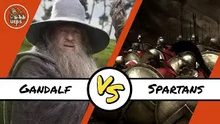 Gandalf vs 300 Spartans &ndash; EPIC Fantasy vs History Showdown | UEBS 2