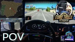 Taking the Scenic Route - Van Delivery | Madrid to Murcia, Spain (ETS2 POV Triple Screen Gameplay)
